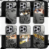 8plus jojo 12男15飙马野郎14承太郎x套xr 13mini 奇妙冒险适用苹果17promax手机壳iPhone17动漫16二次元
