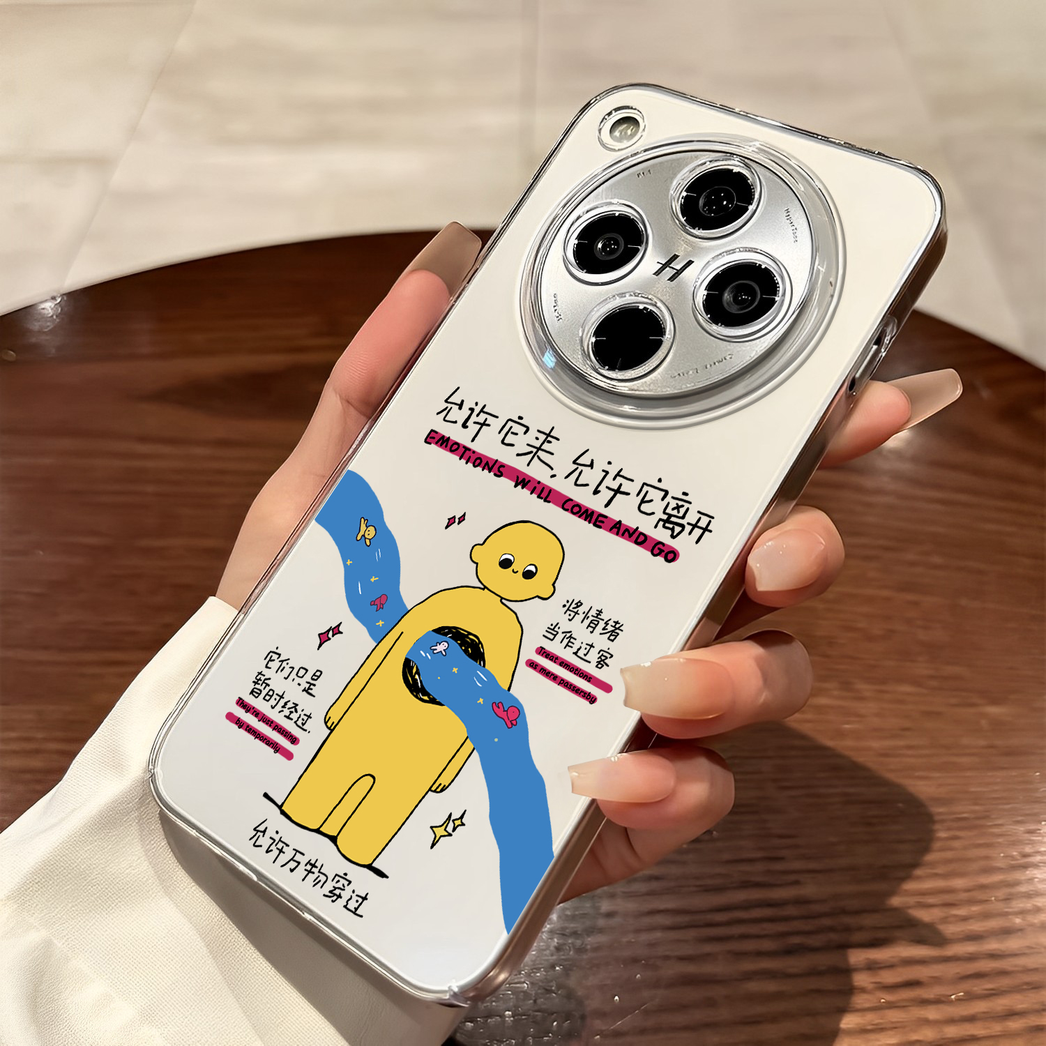 允许它来允许它离开适用oppofindx9手机壳findx8Ultra胡先煦7pro透明6镜头全包5新款4创意3保护套OPPO软s十+
