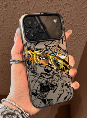 迪亚哥适用苹果17手机壳jojo的奇妙冒险iPhone16promax动漫15新款14飙马野郎13mini男12套11/x/xr/xs/8/7/air