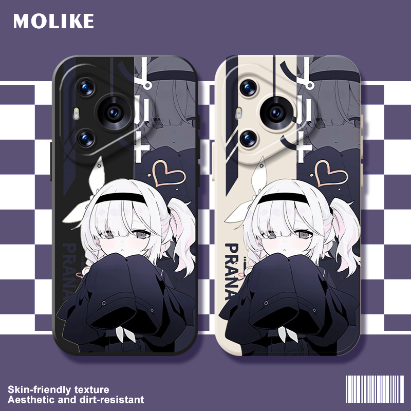 适用华为pura80手机壳mate70pro蔚蓝档案nova14新款13荣耀400普拉娜300硅胶200二次元x60保护套50动漫magic7