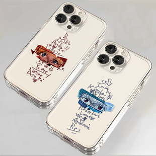 EVA手稿适用iqoo15手机壳13明日香12透明11s动漫z10turbo二次元neo9pro绫波丽8/7卡通6一加ace5新款1+3v/vivo