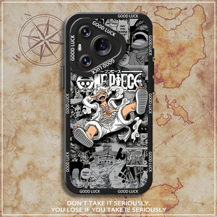 海贼王路飞适用华为pura80手机壳mate70pro漫画nova14硅胶13动漫12荣耀400日系300男生200 magic7 x60