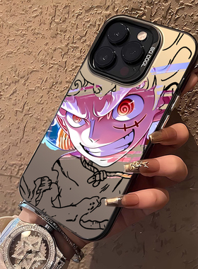 适用小米17promax手机壳14海贼王15ultra新款13动漫红米k80路飞70镭射60男生50保护套16至尊版note12外防摔软