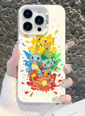 镂空宝可梦适用小米17promax手机壳15ultra神奇宝贝14新款13红米k90皮卡丘80耿鬼70/60至尊版50动漫note12/11