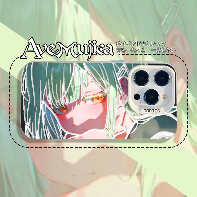 Ave Mujica适用iQOO15手机壳13若叶睦z9turbo新款MYGO颂乐人偶12动漫Neo10pro保护套8周边5爱酷7SE/6/11/iq+