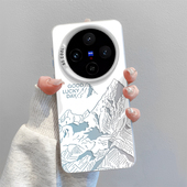 OppO高级感ULTRA简约磨砂保护十 适用oppoFindX9手机壳FindX8pro日照金山X7S超好看6女款 5镭射4日出雪山3新款