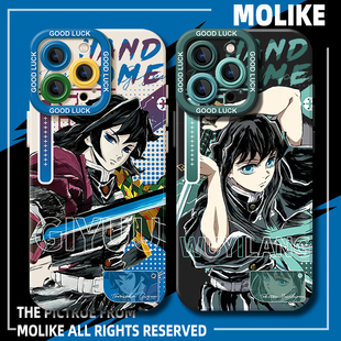 富冈义勇适用iqoo15手机壳13动漫12时透无一郎11s/z10turbo外neo9pro/8二次元7卡通6一加ace5新款1+3v套vivo