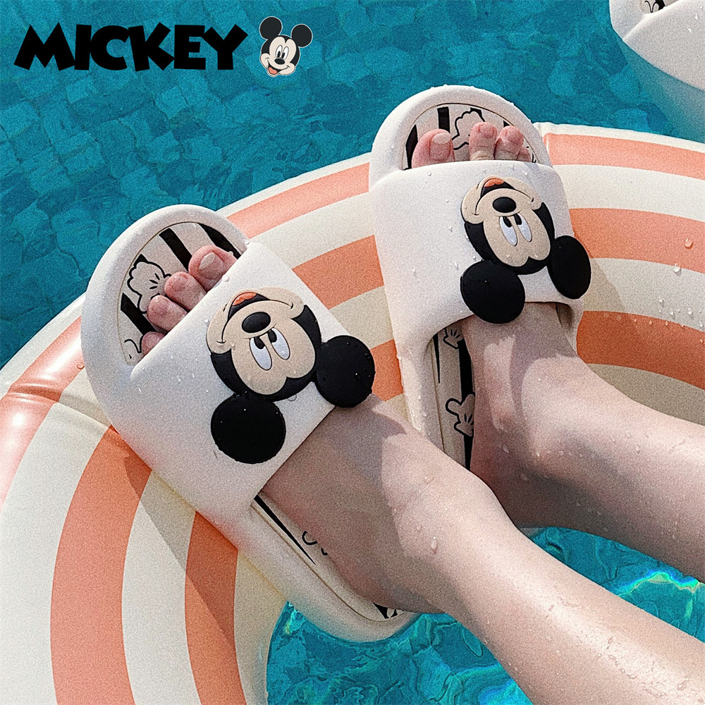 韩版ins米奇防滑防臭拖鞋