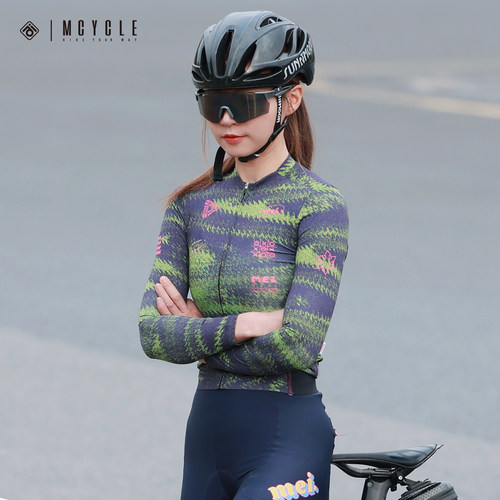 魅骑骑行服长袖男女款自行车公路
