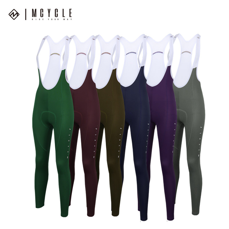 魅骑骑行背带长裤女款速干透气