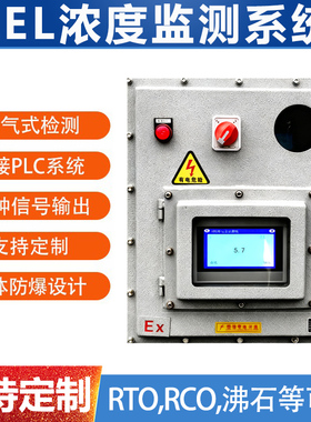 RTO设备lel可燃气体浓度监测仪lel浓度在线监测仪lel浓度检测仪