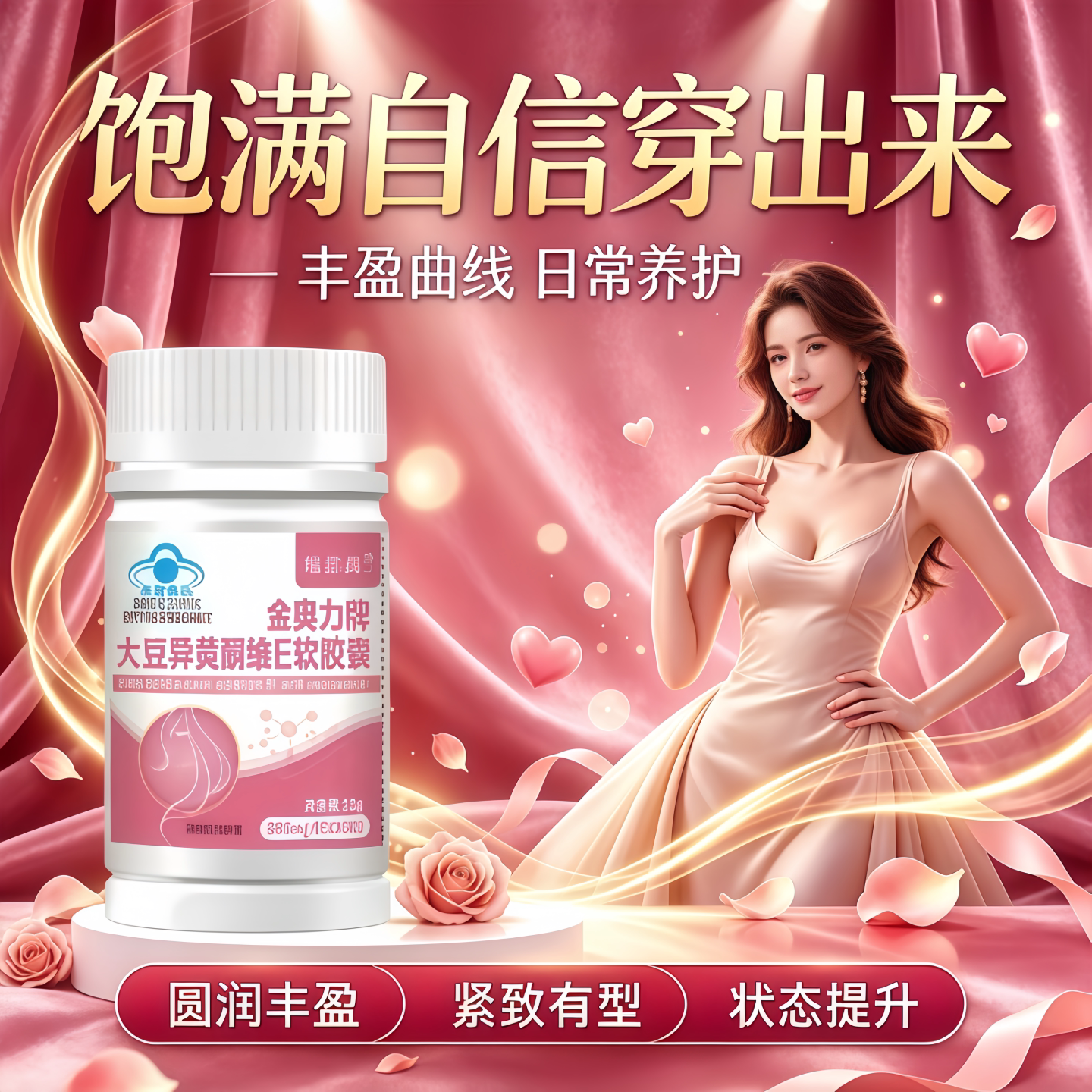澳客异黄铜官方舰旗店紧实美乳胸部改胸善小垂松弛大豆异黄酮u
