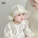 太阳帽 宝宝女外出渔夫帽婴幼儿遮阳防晒帽夏季 婴儿帽子春秋季 薄款