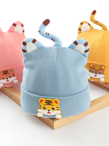 Детская удерживающая тепло шерстяная демисезонная вязаная шапка для раннего возраста для новорожденных для девочек