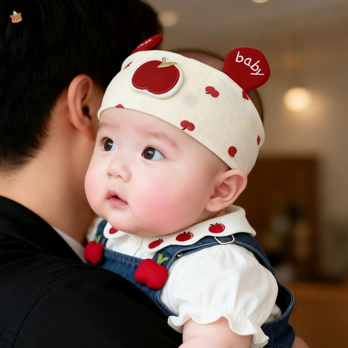 贝娜茜婴儿帽子夏季可爱护囟门帽