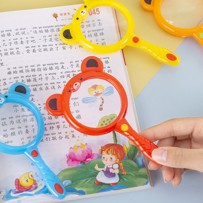 儿童放大镜幼儿园科学区小实验阳光房diy种植植物生长动物观察器