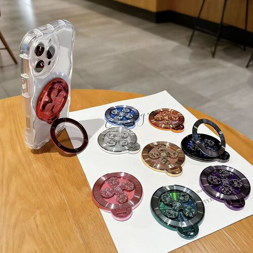 风生水起金属环手机背贴支架