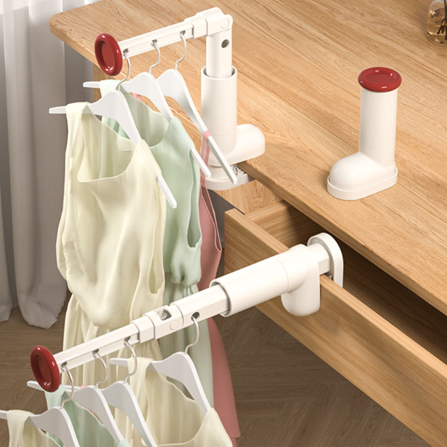 25年新款高品质旅游伸缩晾晒神器