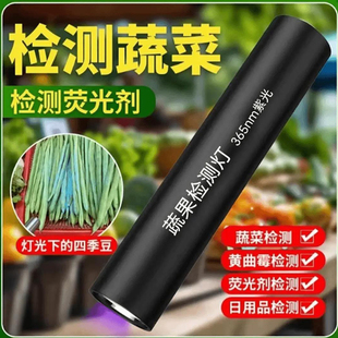 德国紫光灯鉴定疏菜检蓝矾蓝光波尔多液荧光剂365nm紫外线检测灯