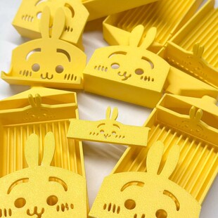 新款可爱乌萨奇拼豆豆铲拼豆工具学生diy不卡豆丝滑豆铲3D打印盒