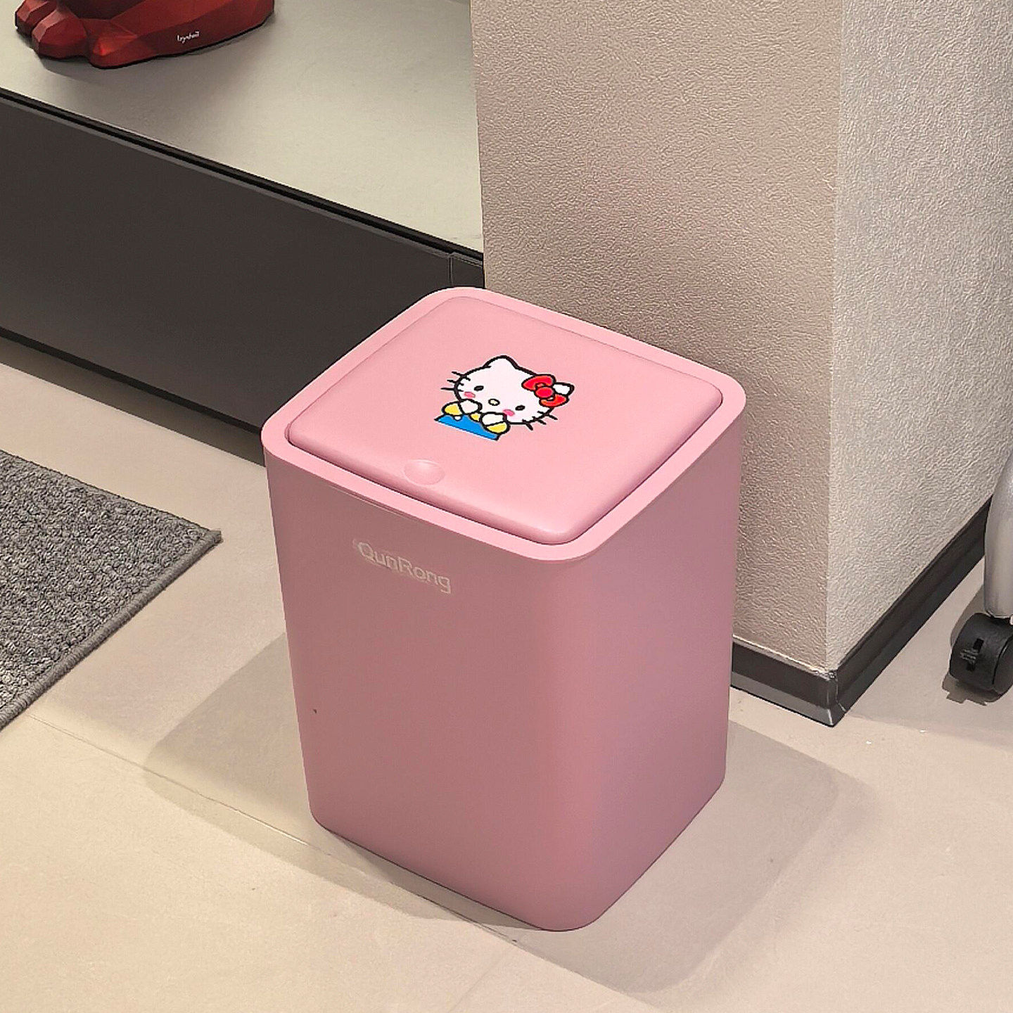 hellokitty垃圾桶高颜值ins风室内家用2025新款客厅宿舍超大容量