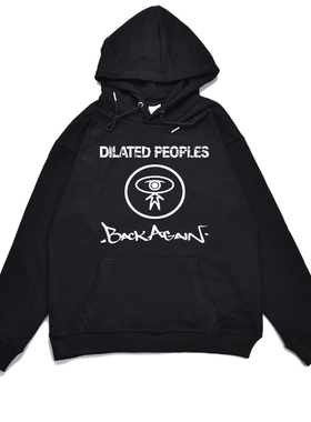 另类西岸地下说唱组合Dilated Peoples嘻哈饶舌卫衣宽松男女外套