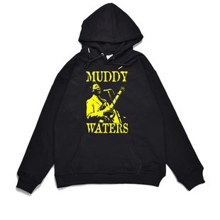 美国电声布鲁斯歌手经典摇滚Muddy Waters马迪·沃特斯卫衣外套