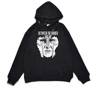 欧美另类金属BETWEEN THE BURIED AND ME摇滚印花卫衣男女外套