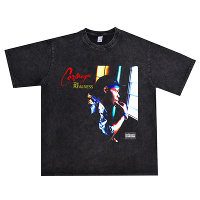 歌手饶舌Cormega印花T恤