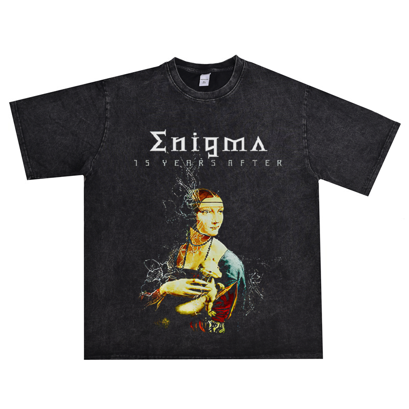 德国摇滚enigma英格玛乐队短袖