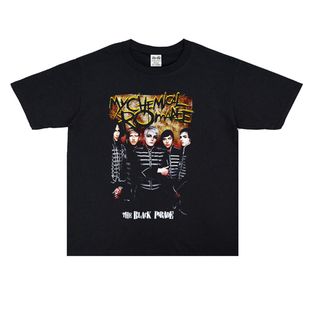 My Chemical Romance我的另类罗曼史印花纯棉宽松T恤男女潮短袖