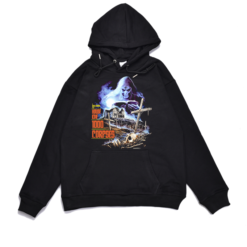 千尸屋海报欧美连帽卫衣