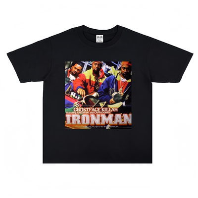 说唱歌手Hiphop印花T恤