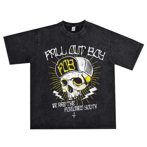 翻闹天小子T恤摇滚短袖