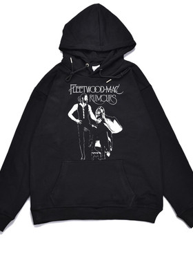 欧美软摇滚Fleetwood Mac佛利伍麦克合唱团乐队印花卫衣男女外套