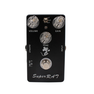 MOSKYAUDIO 手工吉他效果器 RAT失真 boost 老鼠失真音色模拟单块