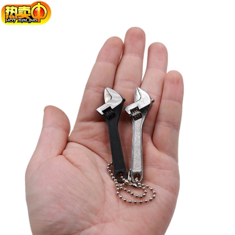 迷你活动扳手万能活口多功能板手4寸6寸小型扳手卫浴管钳工具便携