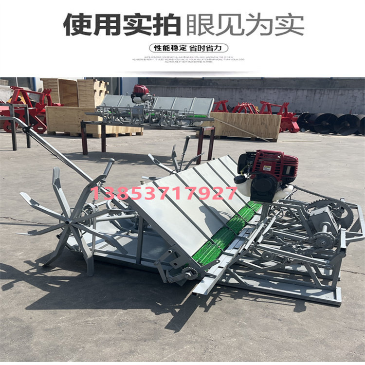 2023新款手拉式插秧机新型水耕种机械/微耕机/开