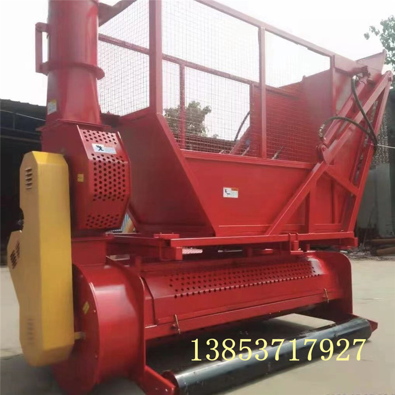 厂家干湿两用秸秆回收机玉米水稻自带料仓粉碎还田机自卸式青储机