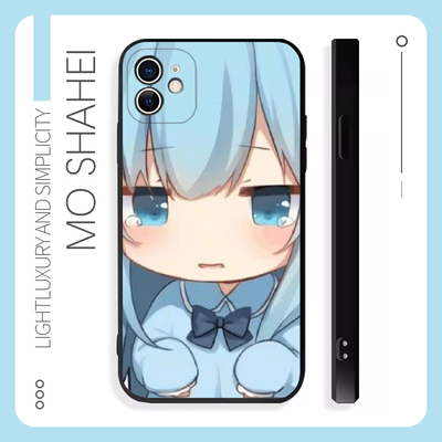 猫羽雫手机壳neo9适用vivoS18新款iqoo12二次元少女oppoReno11女X100男k10一加ACE2pro漫画x90透明3卡通7软se