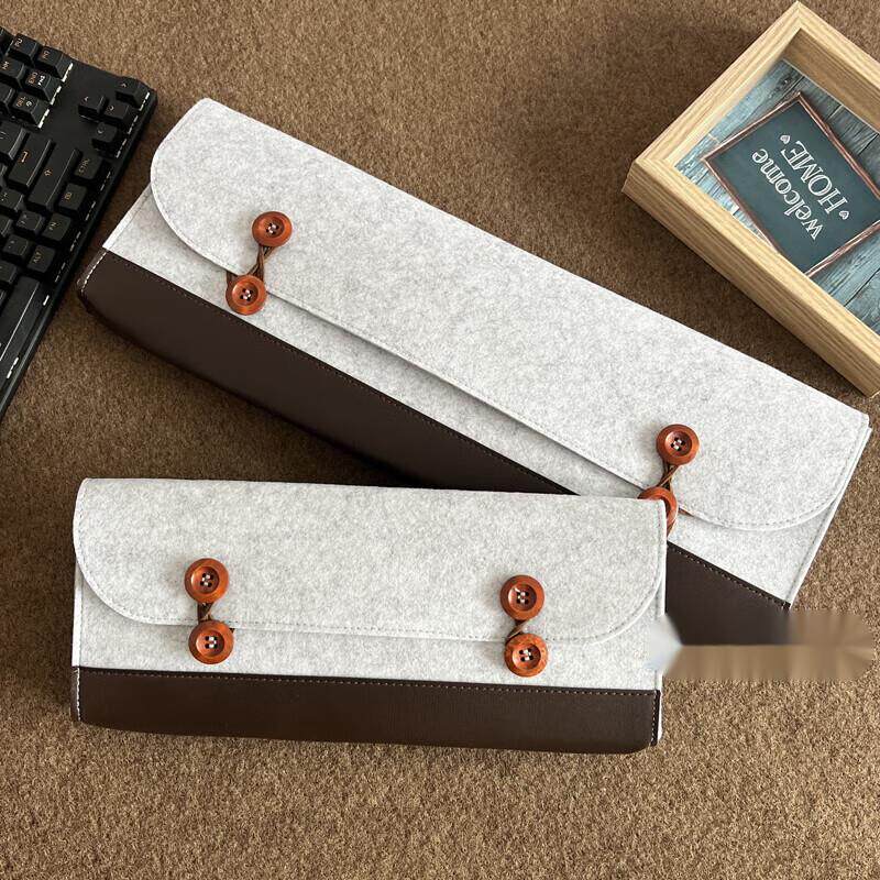 恒铭达毛毡键盘收纳包防尘键盘收纳包键盘罩其他收纳包84/87键(浅