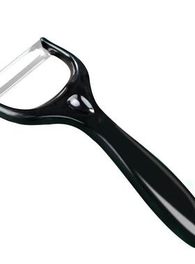 瓜刨刀削皮器家用刮皮刀土豆丝瓜厨房不锈钢锋利瓜刨子多功能黑色