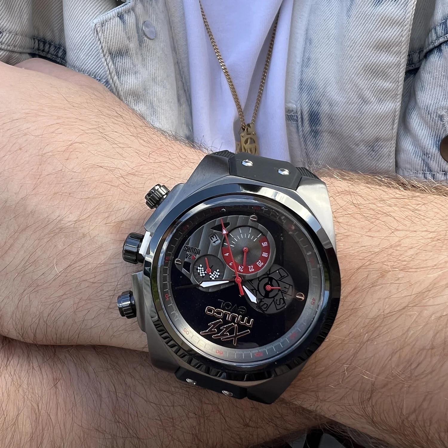 mulco硅胶表带潮流时尚男手表