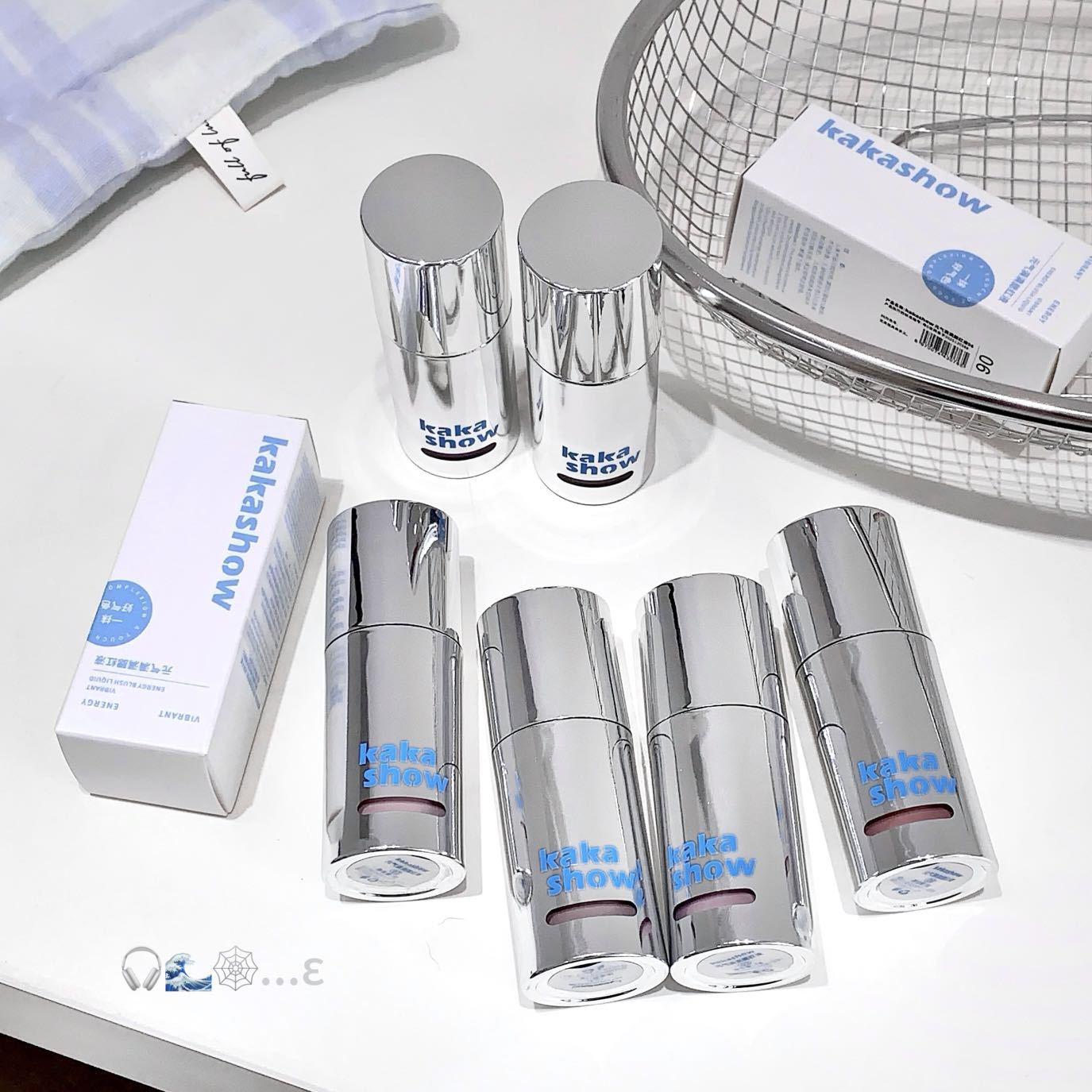 kakashow元气满满腮红液海绵刷头