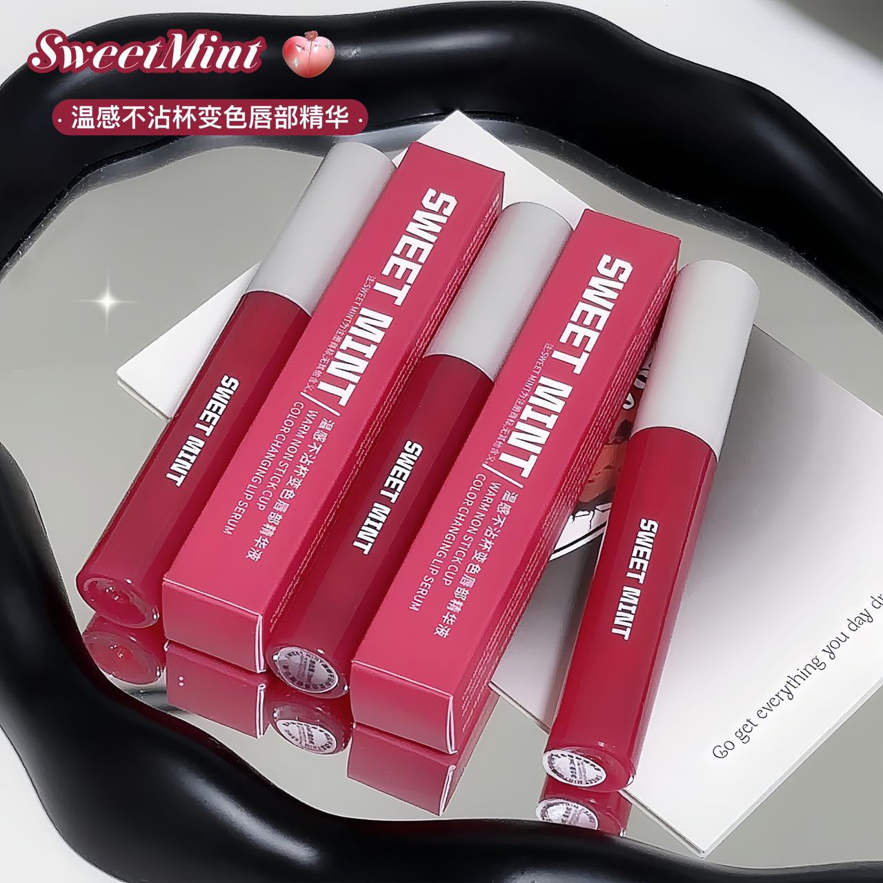 sweetmint温感不沾杯变色唇部精