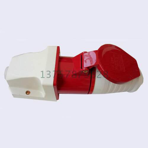 32A/5孔工业插座TYP-125CEE三相五极快速插头TYP-115,16a明装母座