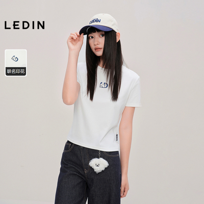 【tombonia联名】乐町商场同款印花短袖T恤早秋新款上衣C2CNF3345