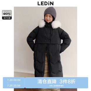 反季 乐町甜美风衣式 清仓 外套C1ACD4517 羽绒服冬季 新款