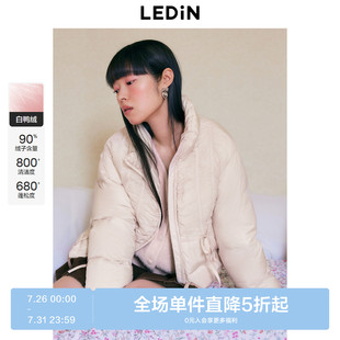 保暖外套C1ACE4413 LOTSYOU联名 乐町商场同款 甜美羽绒服新款