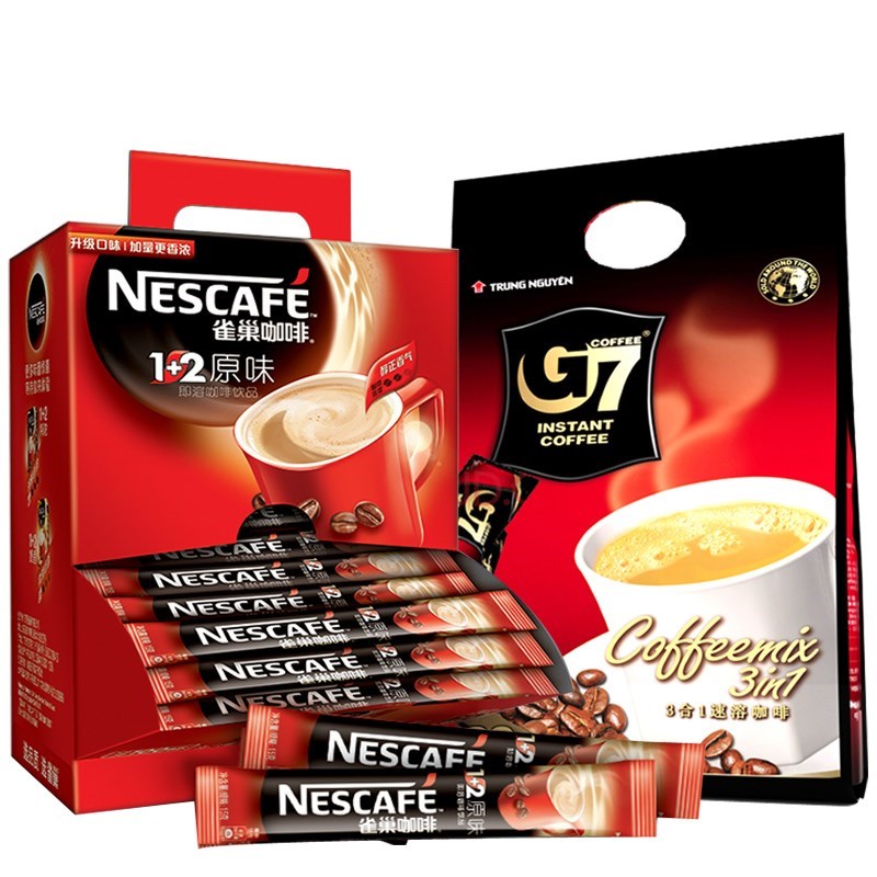 (进口咖啡雀巢咖啡1+2原味15条+G7特浓15条共30条速溶三合一咖啡|msdalam kategori kopi/oatmeal/Dibancuh ke dalam teh, kopi segera/biji kopi/serbuk, kopi segera - dari Buy2taobao.com untuk memberikan perkhidmatan ejen Taobao profesional membeli
